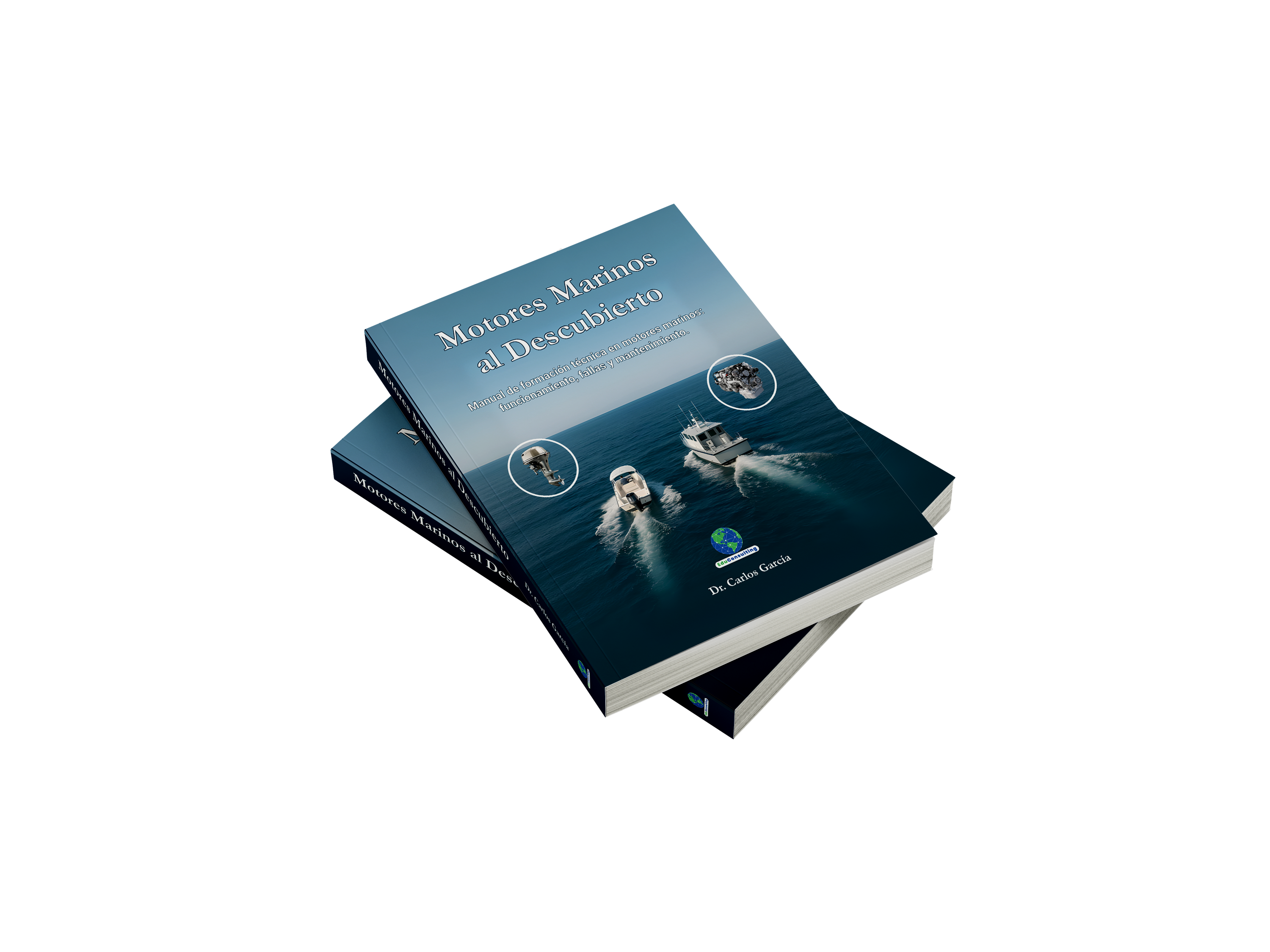 Portada del libro Motores Marinos al Descubierto